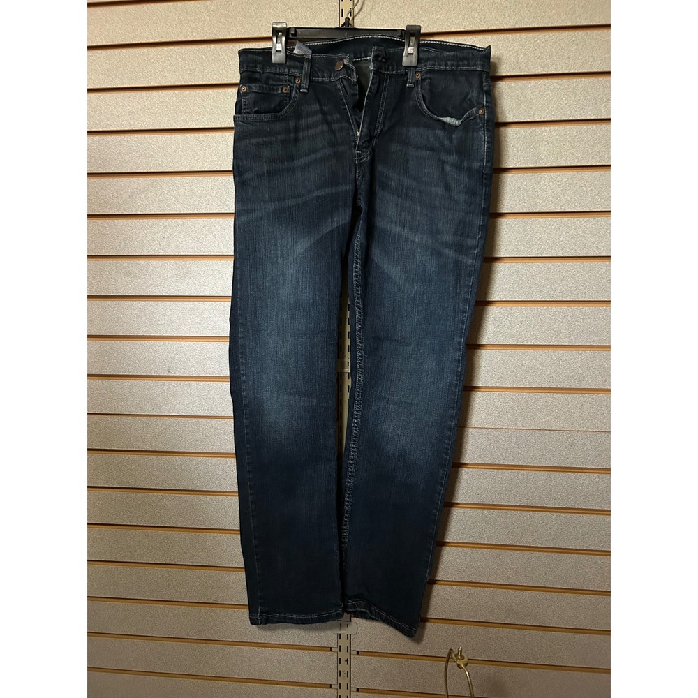 Levis 559 Relaxed Straight Jeans Mens 32x32 Dark Wash Blue Denim Pants